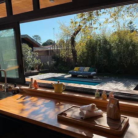 Celine With Private Pool For 6 People In * Andernos-les-Bains