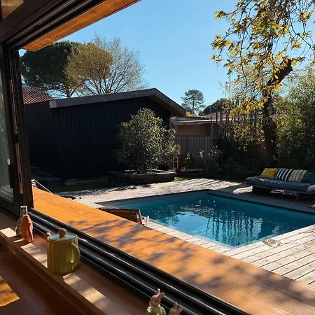 Celine With Private Pool For 6 People In Villa Andernos-les-Bains